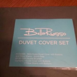queen size bella russo duvet cover set
